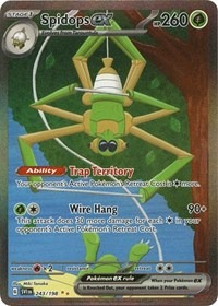 Spidops ex - 243/198 - Scarlet & Violet